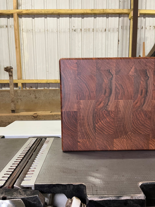 Billot d'exception "Le Galbe" Noyer 2