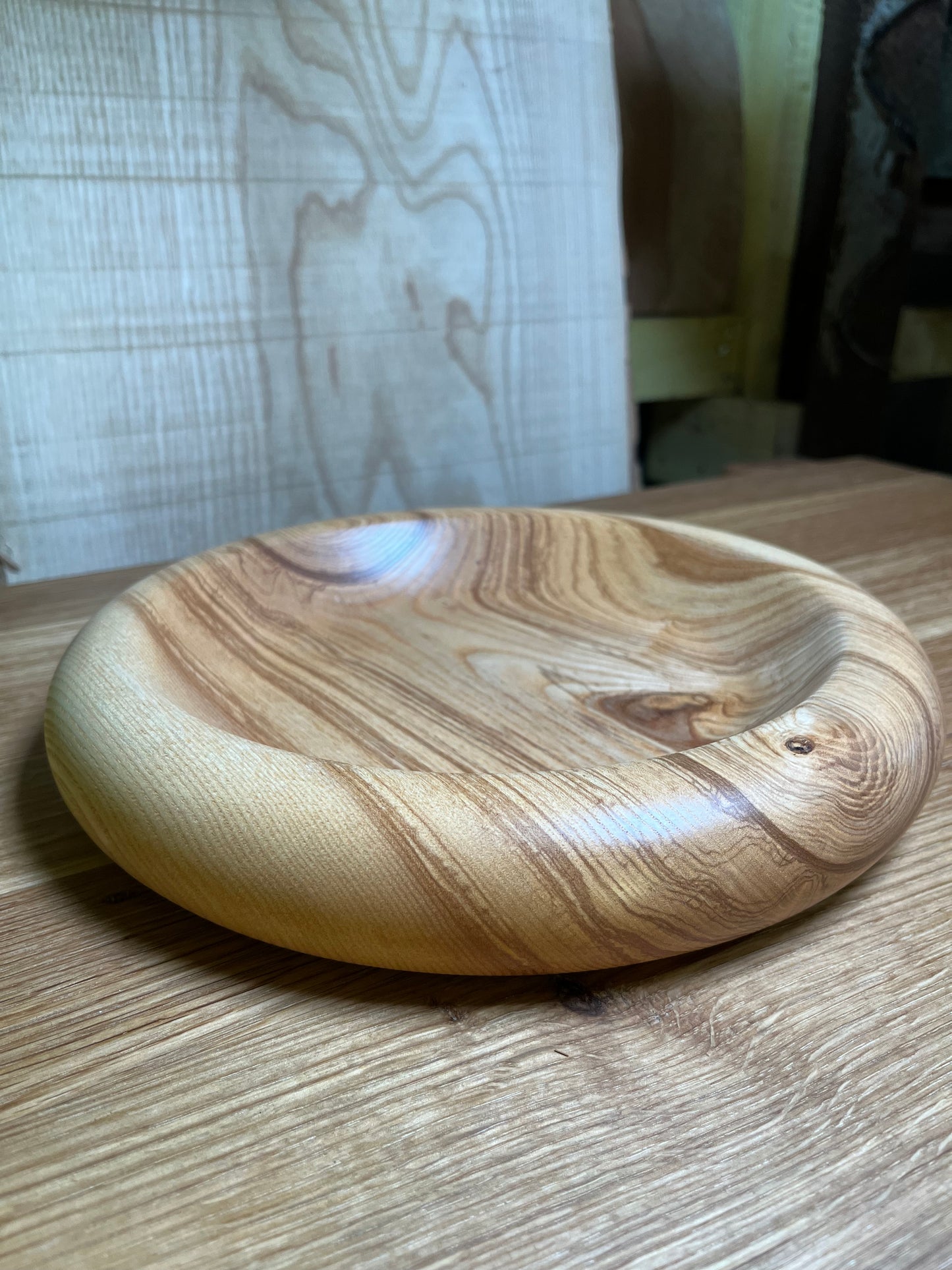 Assiette en frêne - 25cm