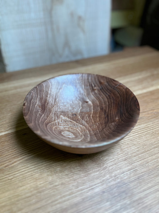 Grand bol en noyer - 19,5cm